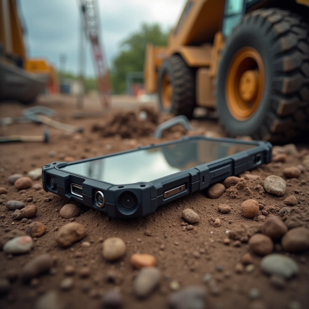Finden Sie das beste Handy-Zubehör für Baustellen, von Hüllen bis Powerbanks, für maximalen Schutz und effiziente Kommunikation.