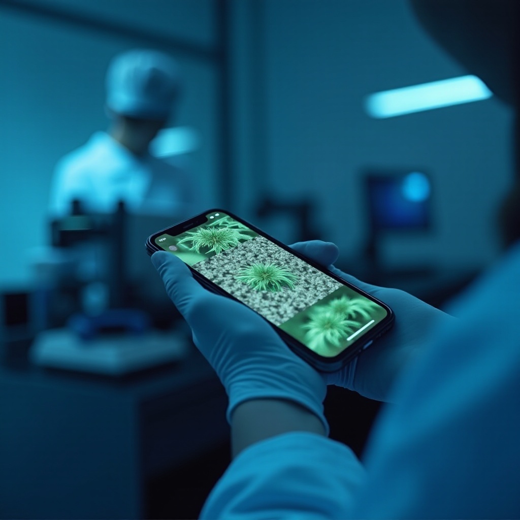 Entdecken Sie, wie Apps zur Trichom-Analyse die Pflanzenpflege transformieren.