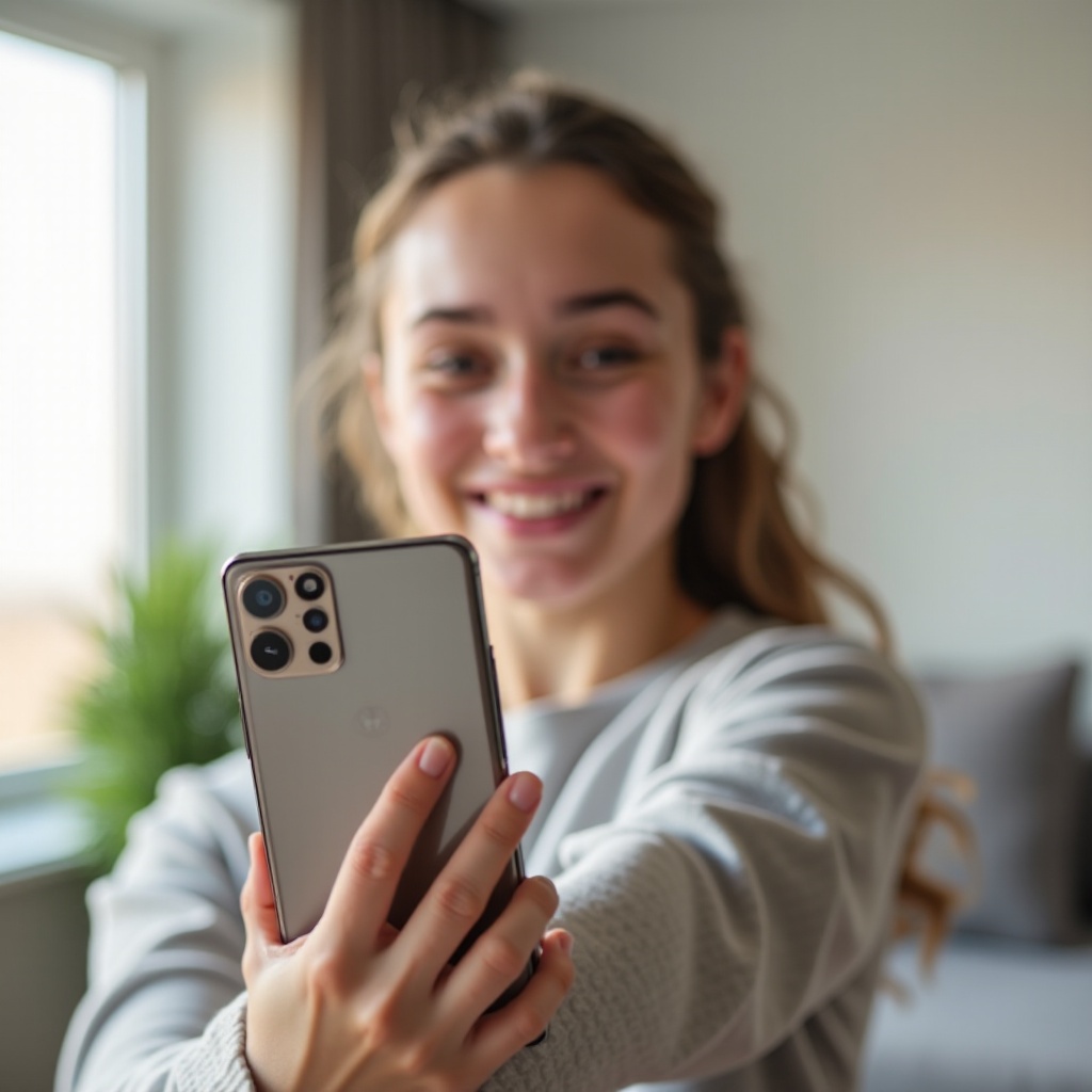 selfie mit hand auslösen samsung